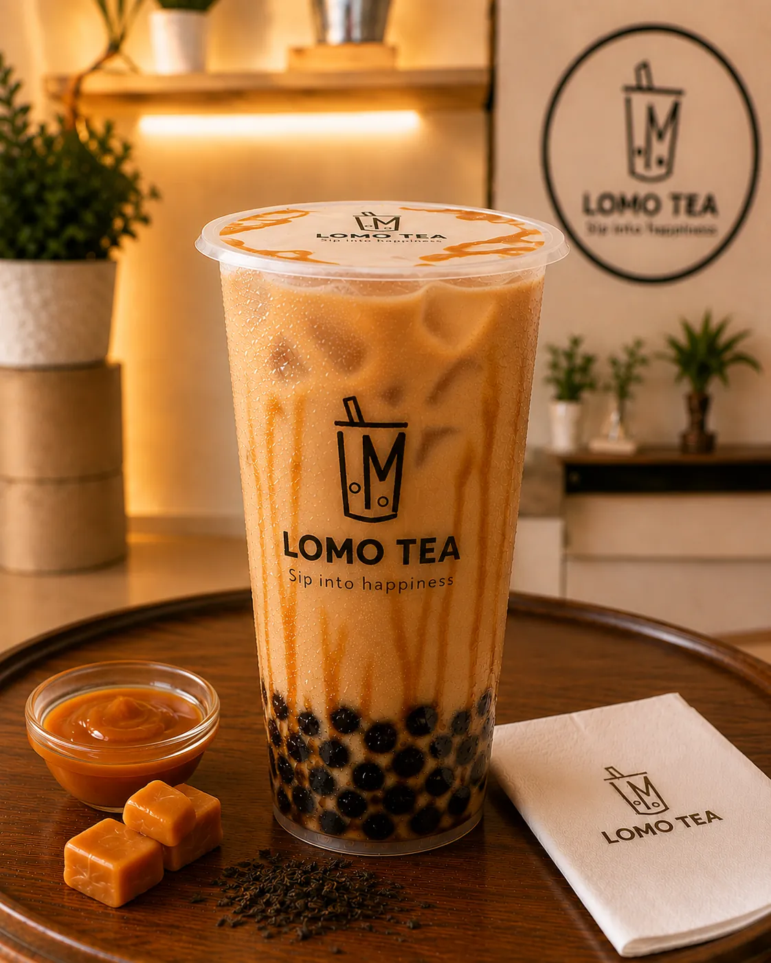 Lomo Caramel Tea